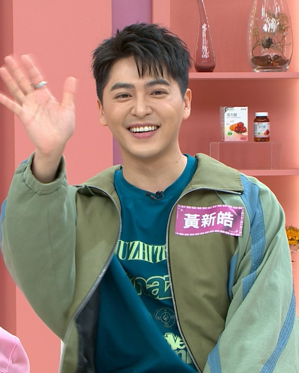 (影)／黃新皓是「媽祖囝仔」 媽媽發願有生之年發福食