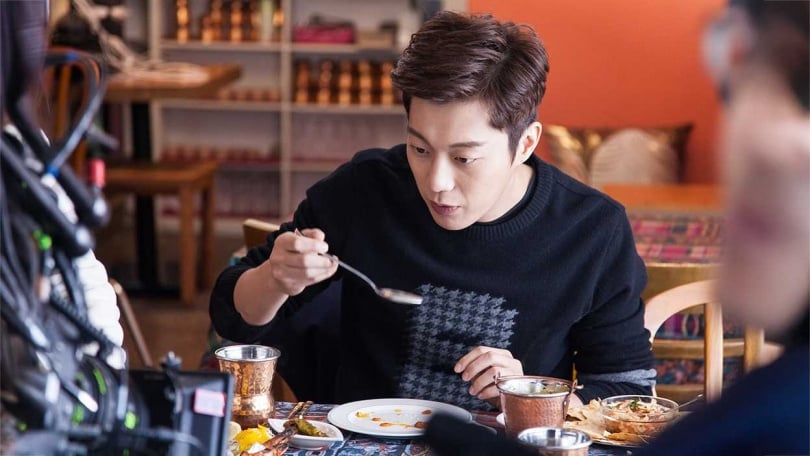 尹斗俊成為代表性吃播演員。（圖／中天提供 ）