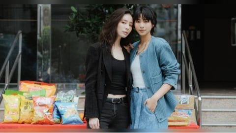 女同天菜袁漠遙搭李聞熙　GL影集《她的唇，她的吻》開鏡