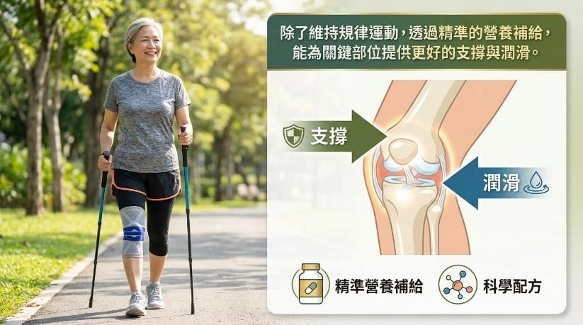 蹲下起身不順？別忽視身體的「卡卡警訊」：3招維持日常行動力