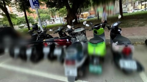 獨／忠明南路機車停車陷阱！　整排騎士遭殃挨罰