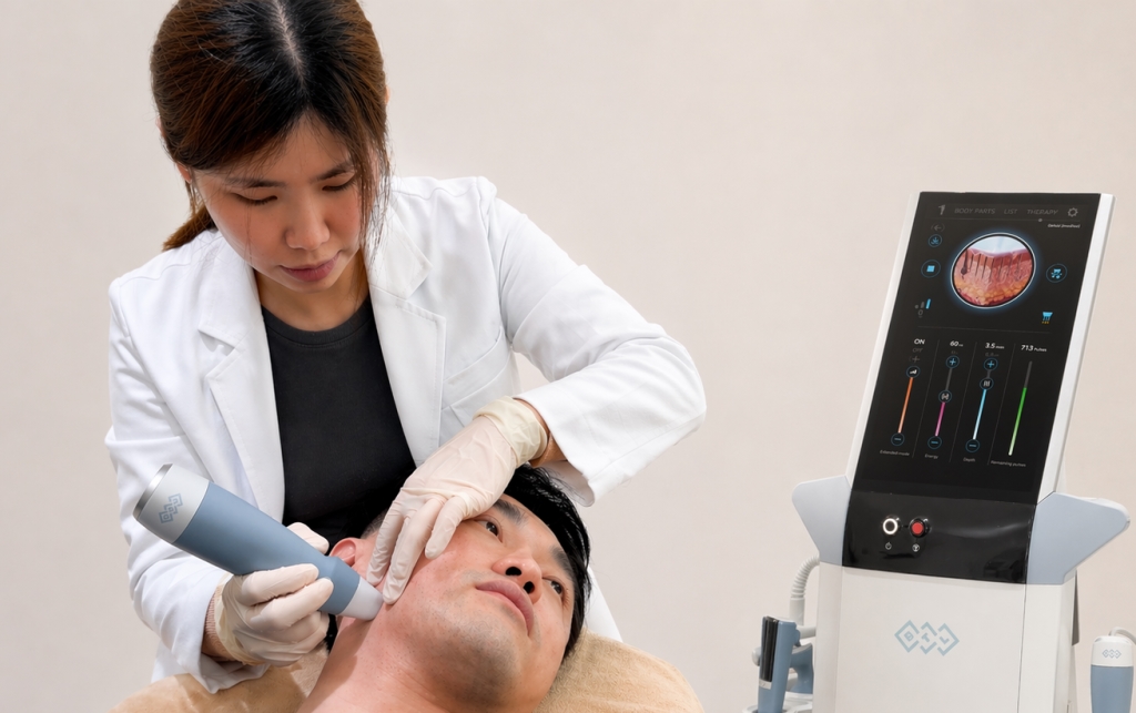 圖說：EXION E 電波的舒適度改良，貼近現代人追求低修復期的趨勢。