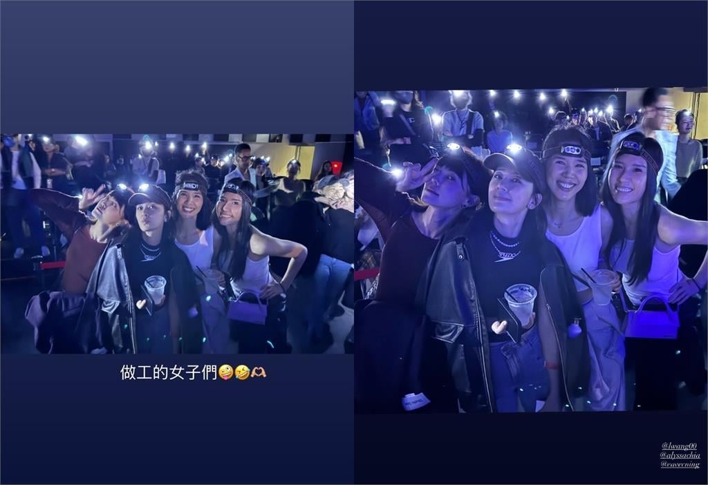 51歲賈靜雯「頭燈超亮照」中網瘋傳！粉見「1點突出現」猛放大：妙呀