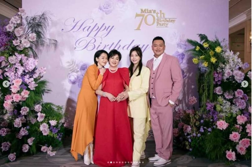 徐若瑄與家人感情十分緊密。（圖／翻攝自徐若瑄IG）