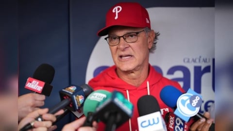 MLB(影)／父子同心其利斷金！馬丁利代理費城人總教練和總經理兒子寫歷史