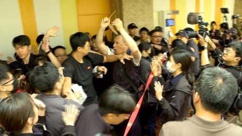 社子島開發案會議又衝突！　自救會痛批蔣萬安鴨霸獨裁