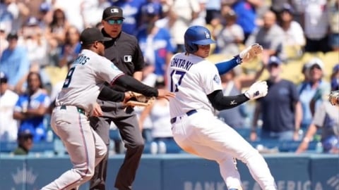 MLB(影)／「神仙打架」細節拉滿！大谷頂級跑壘智慧　二壘手「精準決策」雙殺