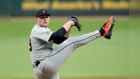 MLB(影)／「虎王」演出7局優質先發無關勝敗！老虎挨再見轟客場不敵勇士