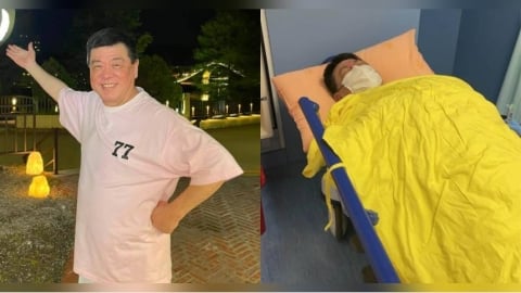 孫德榮突小中風急住院！早餐吃一半「嘴歪流口水」　臥床包尿布現況曝