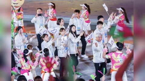 亞沙運／閉幕典禮沙排女將龔詩雯掌旗！台灣代表團19人出席本屆斬獲1銀4銅