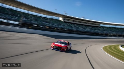 Carson Hocevar 飆出驚人時速！險勝 0.003 秒奪下 NASCAR 德州站桿位