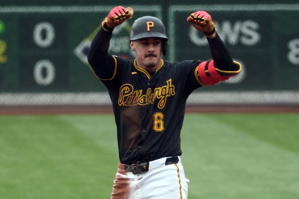 MLB(影)／紅人連續7保送平大聯盟紀錄！海盜先發人人有打點也寫下歷史