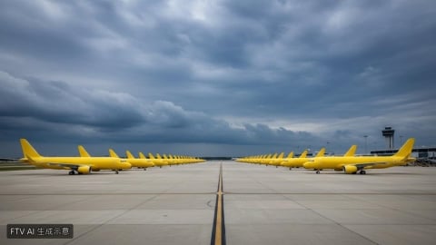 精神航空無預警倒閉！美四大航司急援受困旅客，白宮紓困案破局