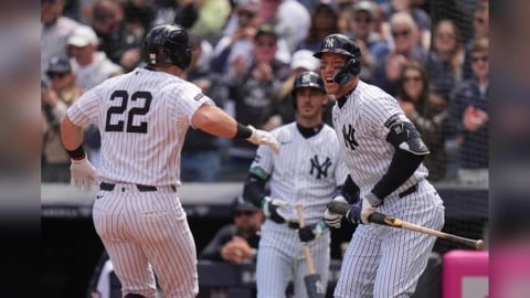 MLB(影)／「All Rice」組合再發威！法官、米飯哥同場炸裂！洋基3殺金鶯