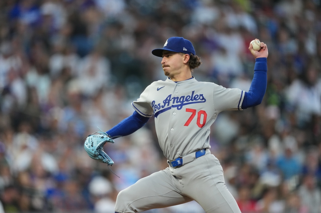 MLB(影)／書僮柯蕭的接班人是他！6局0失分完美先發總教練羅伯茲也大讚