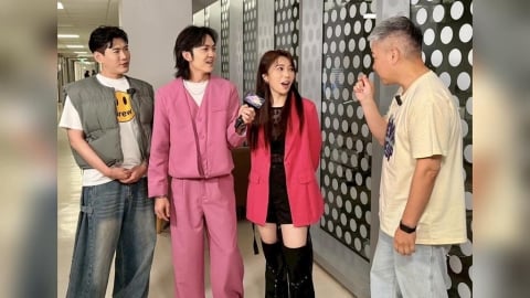 《娛樂超skr》蔡家蓁提到媽媽「雙肩背雙冰桶」！辛苦在工地爬20樓叫賣飲料紅眼眶