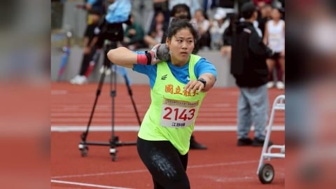全大運／不敵亞沙運銅牌吳慈恩！鉛球全國紀錄保持人江靜緣摘銀續拚名古屋亞運