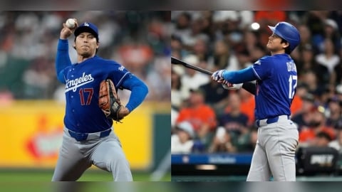 MLB(影)／「投手大谷」太猛、「打者翔平」熄火！日本媒體熱議：是否有受傷疑慮