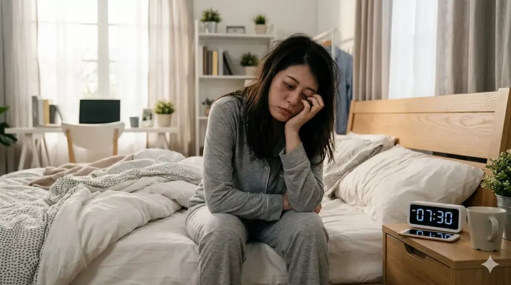 睡滿8小時還是累？現代人常見的睡眠困擾
