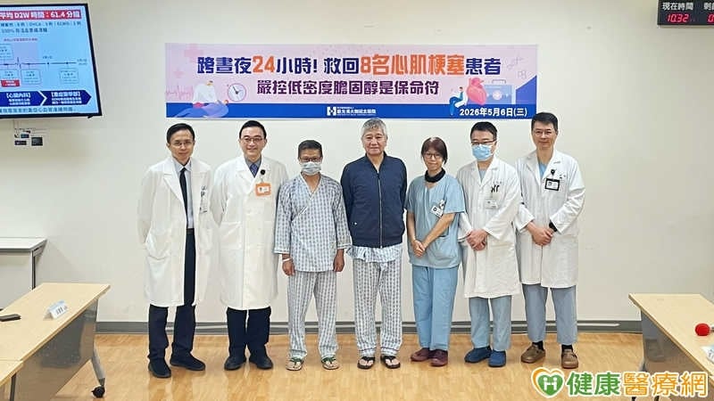 24小時救8心肌梗塞患者！醫：壞膽固醇要控制　男女這年齡多做1事