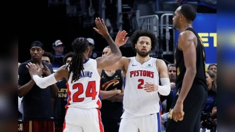 NBA(影)／活塞狀元郎砍全隊最高分率隊2：0！主帥嗨讚表現有如「殺手」