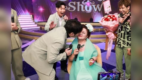 《超級冰冰Show》母親節被「陽帆」環抱還親一下！母親節好歌獻給媽媽