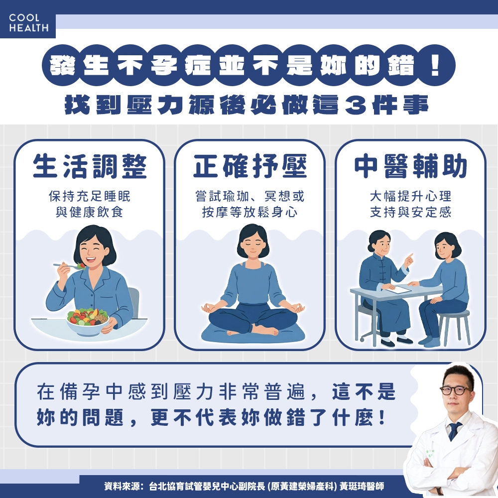 不孕症不是妳的錯！ 醫：提供「情緒價值」助壓力正常化