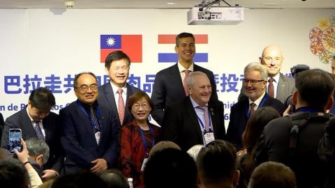 台巴邦誼轉向產業結盟　巴拉圭總統推牛豬肉品擴大輸台