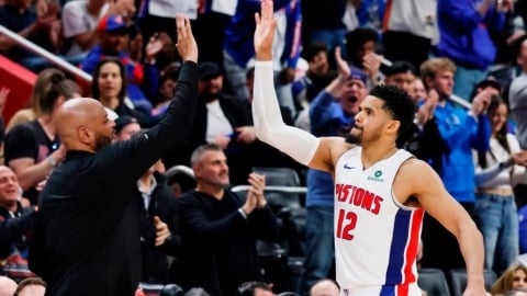 NBA(影)／季後殺生！活塞「季後賽之鬼」連7場轟破20分「今年例行賽從沒見過」