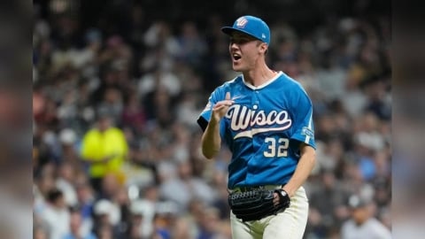 MLB(影)／被K成弱基！釀酒人新星超狂火球6局11K！洋基慘變基蛋商遭無情完封