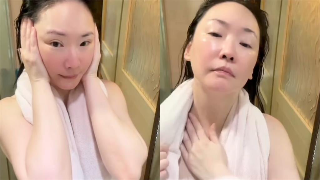 王俐人才喊IG訂閱「尺度會更寬」濕身片流出！鏡面反射「極致視角」全裸色