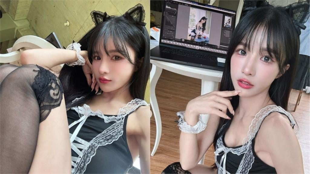 0死角女神變身「黑絲貓女」紅到國外！林岱縈登日本Yahoo首頁