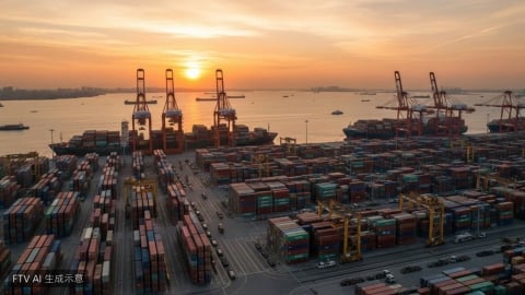 中國4月出口強勁反彈14.1% 貿易順差擴大至848億美元