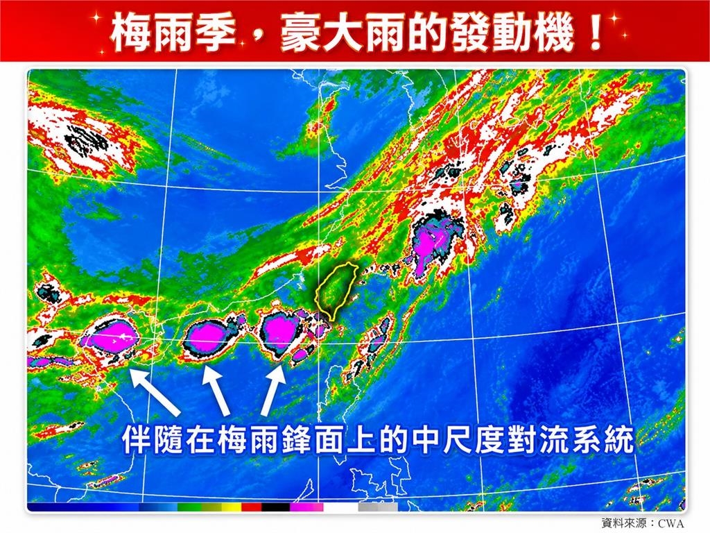 快新聞／梅雨季豪雨真兇曝光！氣象粉專揭「鋒面只是配角」