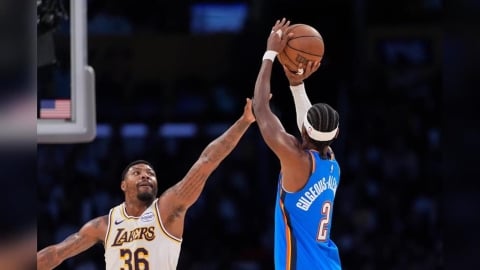 NBA／快訊！衛冕軍雷霆Ｇ３下半場射穿湖人　西區準決賽獲３－０聽牌優勢