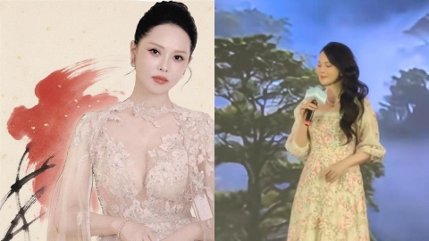 伊能靜「戰袍大透視」現身北京文化峰會！竟稱台灣百貨「少了中國客變冷清」