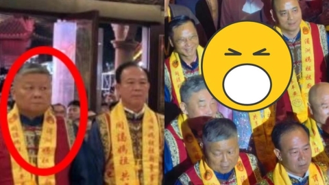 大甲媽才連出2意外！顏清標現身中國媽祖廟「做1事被拍」同框中共背景女星