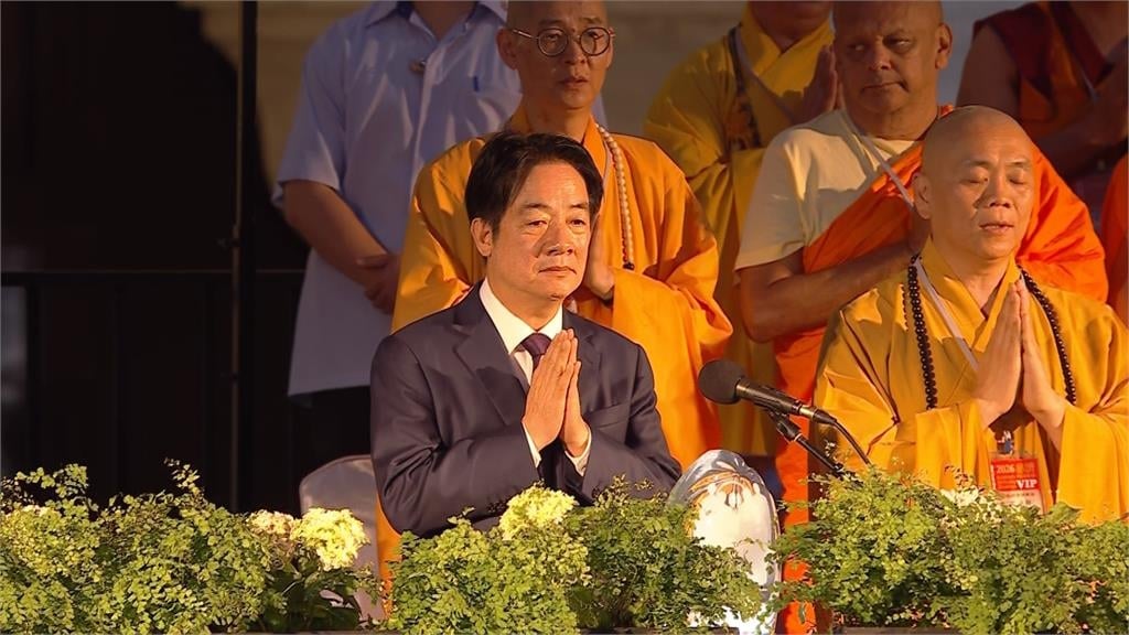 慈濟60周年浴佛大典　賴總統親自出席　代表國家感謝