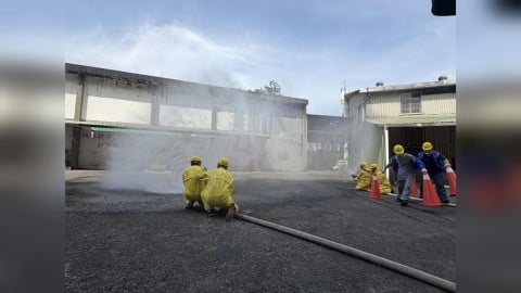 新北消防強化工廠防災！新莊舉辦實地演練　陳崇岳：提升整體應變效能