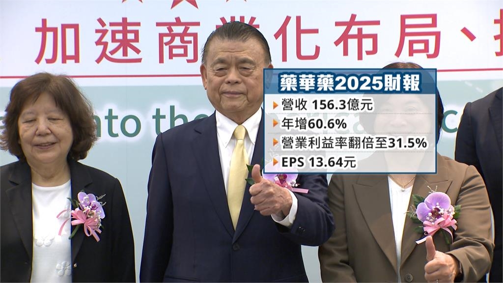 藥華藥營收亮眼! 美國ET藥證有譜 8月迎關鍵里程碑