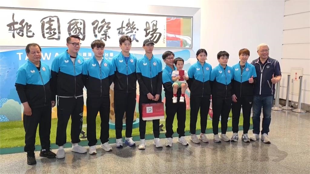 光榮返台!桌球世團賽奪銅牌 林昀儒:大家一起努力的結果