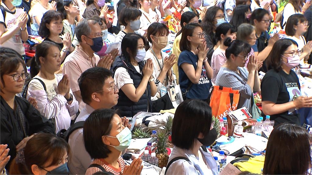 金榜題名! 週末國中會考 台北文昌宮祈福法會"逾萬人參拜"