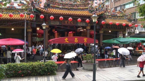 金榜題名! 週末國中會考 台北文昌宮祈福法會"逾萬人參拜"