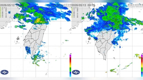 梅雨鋒面到卻沒下雨！　鄭明典曝原因：「雷達亮帶」現象