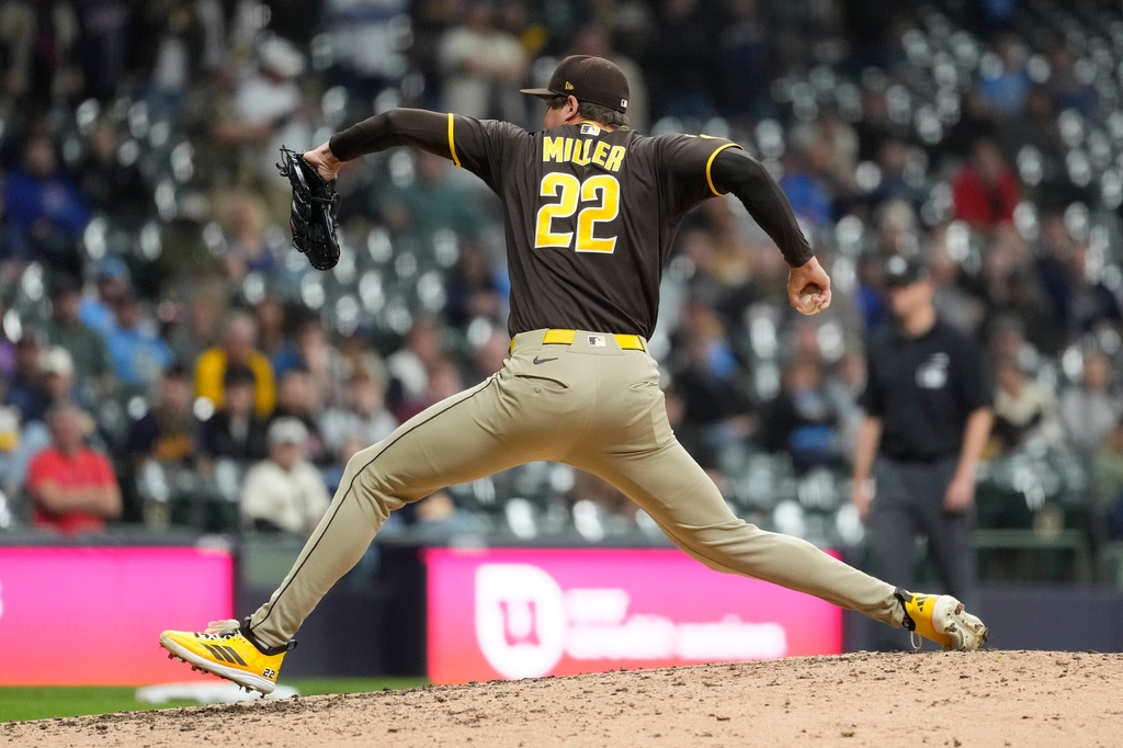 MLB(影)/165.6公里的火球再現!米勒2K帥氣關門本季13次救援還沒失手