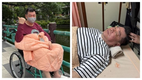 65歲孫德榮爆腦血栓中風「手伸不直」連手機也拿不起!突宣布「天大消息」