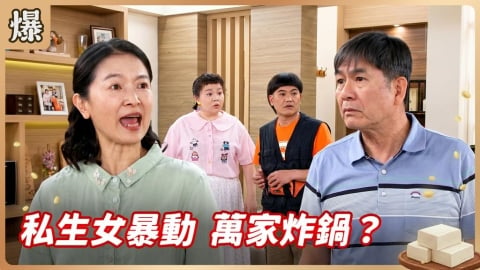 《豆腐媽媽-EP102精彩片段》私生女暴動 萬家炸鍋？