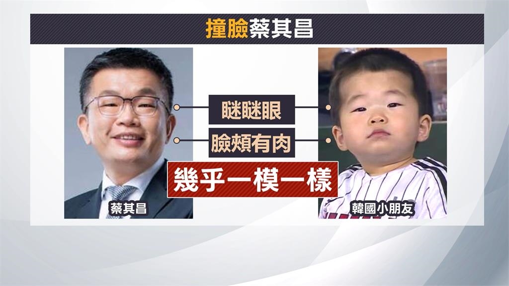 韓國小朋友神似「縮小版蔡其昌」　本尊留言喊「大人　冤枉阿」