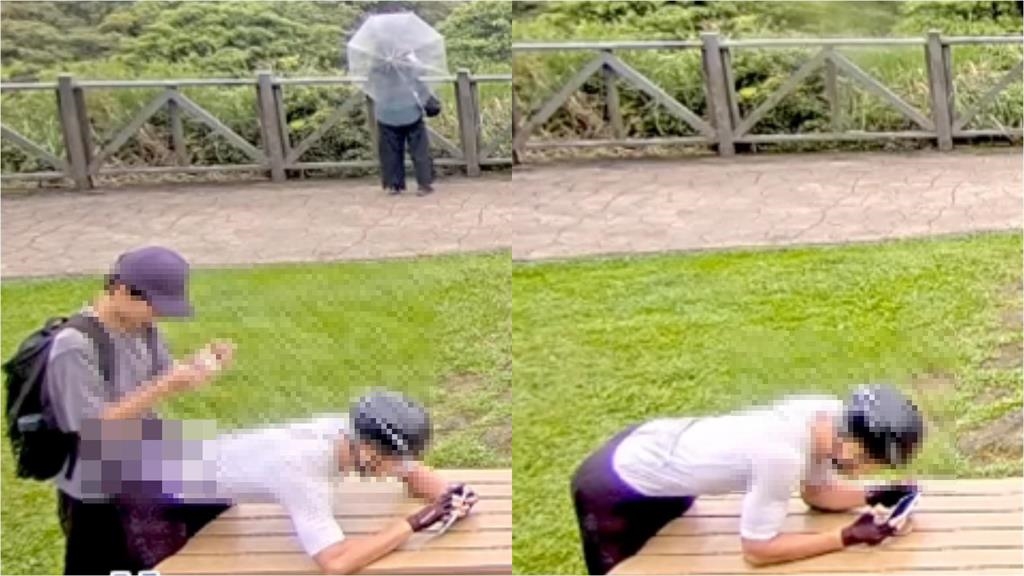 擎天崗激戰桌「男女撞完5分鐘」暴紅!多人輪番打卡「驚見男男趴桌」模仿開戰