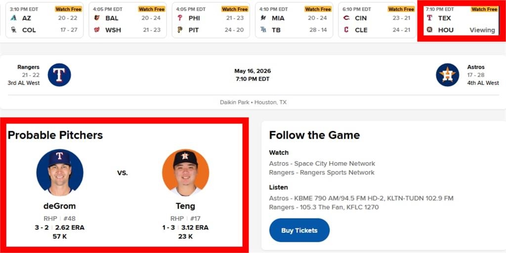 MLB(影)/官方確認出戰!鄧愷威先發對決「地表最強投」5/17線上免費看